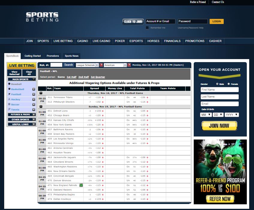 Betonline Sportsbook Review - Safe Sportsbetting