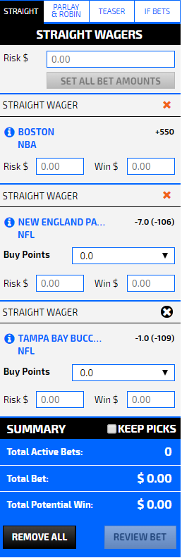 6 point teaser bet