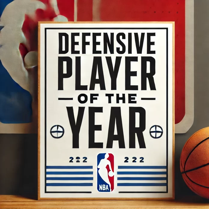 NBA Defensive Player Of The Year By Year