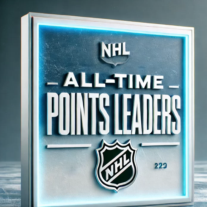 nhl all time points leaders