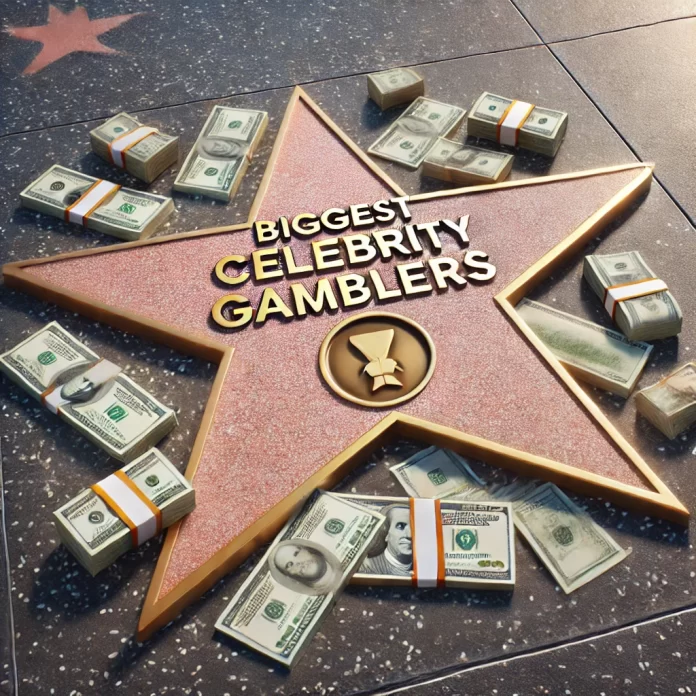 biggest celebrity gamblers