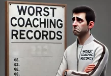 sports worst coaching records