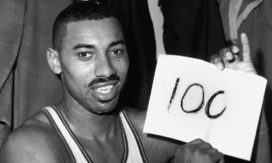 wilt chamberlain 100 points