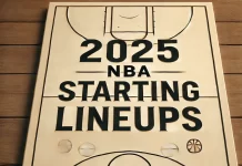 2025 NBA Starting Lineups