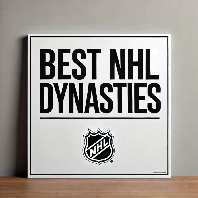 best nhl dynasties