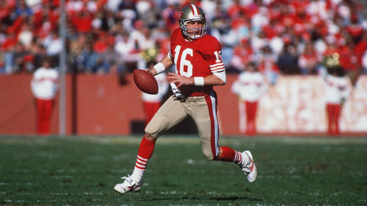 Joe Montana - best nfl quarterbacks in history