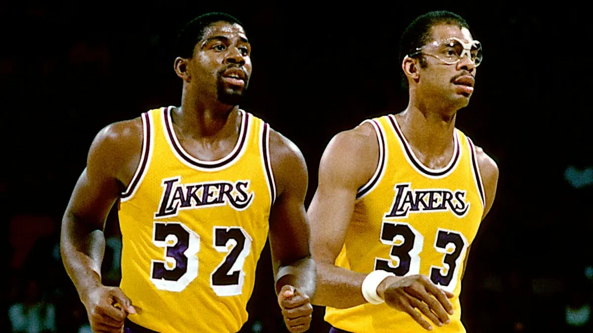 Magic Johnson & Kareem Abdul-Jabbar