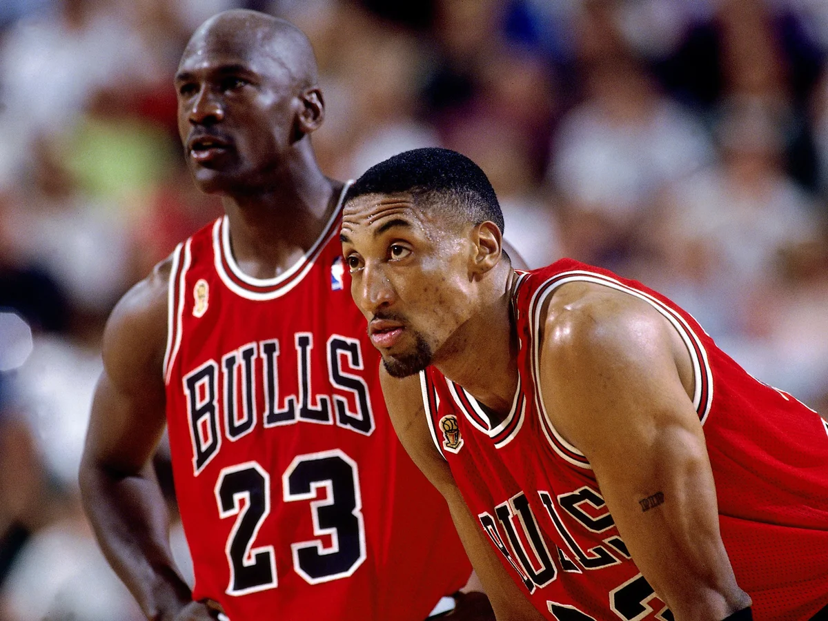 Michael Jordan & Scottie Pippen