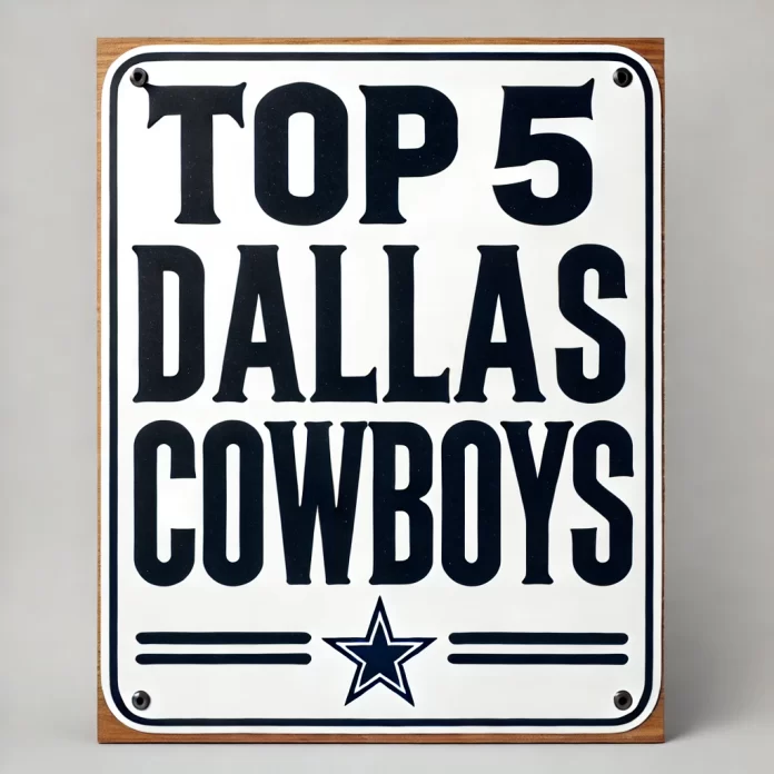 Top 5 Dallas Cowboys Players of All-Time