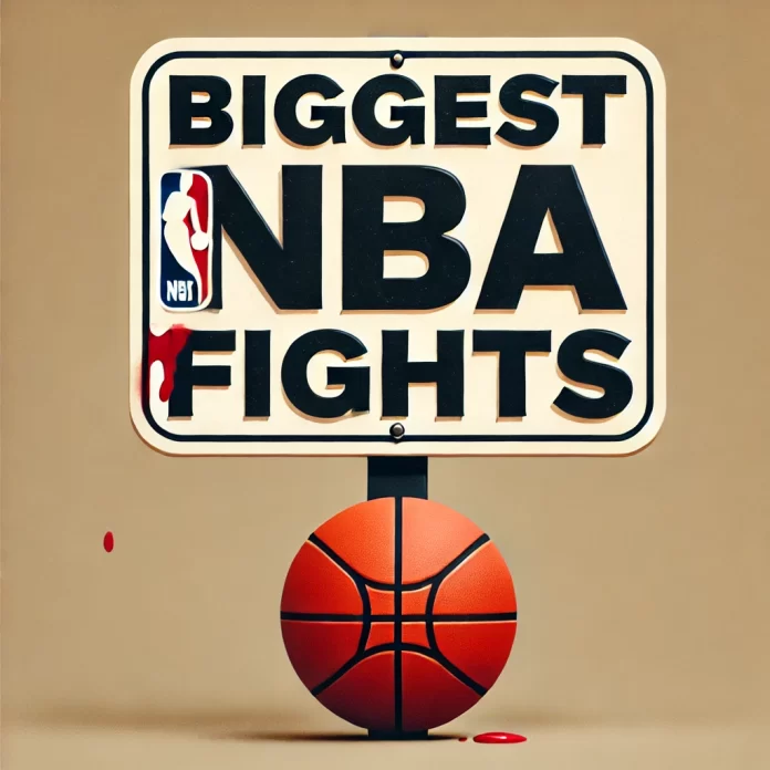 biggest nba fights