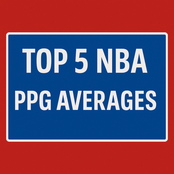 top 5 nba ppg averages career